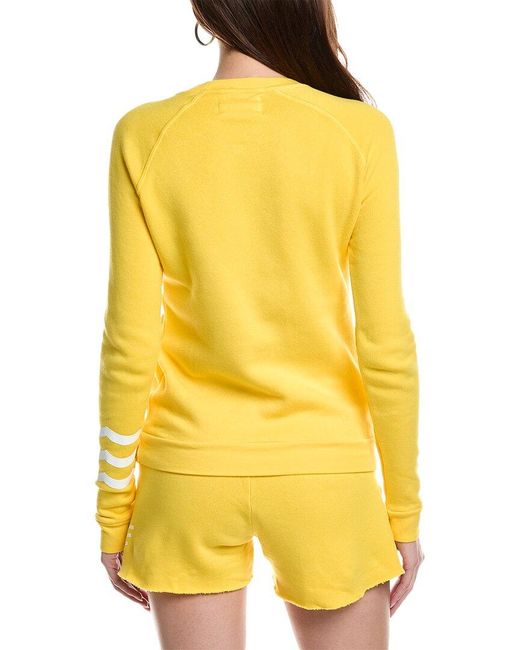 Sol Angeles Yellow Waves Pullover