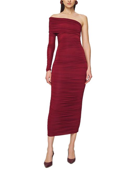 Ronny Kobo Red Sylvan Dress