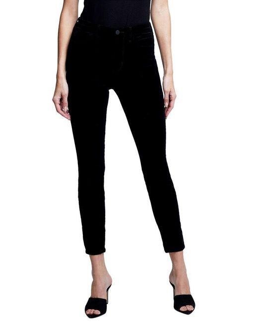 L'Agence Black Katrina Ultra High-rise Skinny Jean Noir Jean