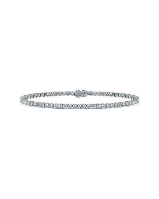 Lab Grown Diamonds White 14K 3.00 Ct. Tw. Lab-Grown Diamond Bracelet