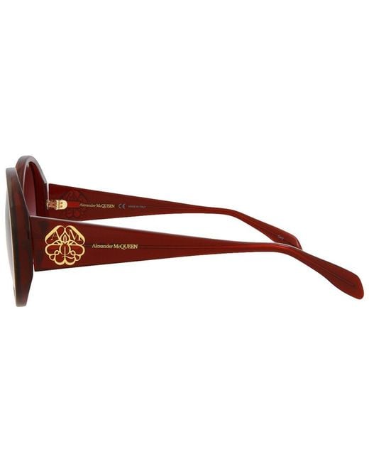 McQueen Brown 57Mm Sunglasses