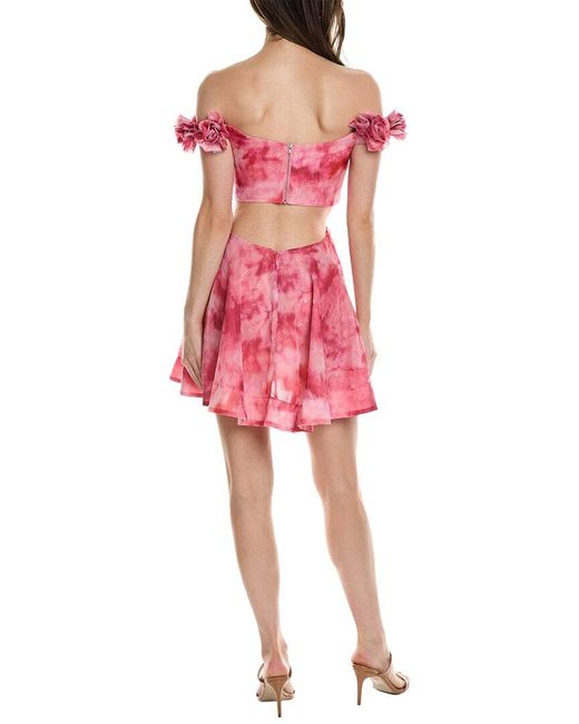 Bardot Red Cupid A-line Dress