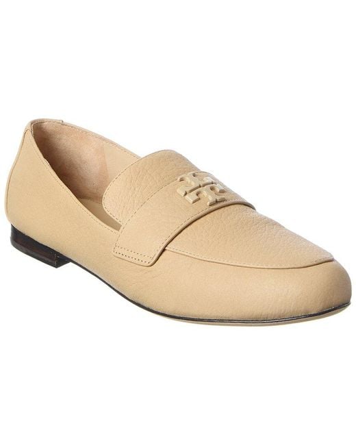 Tory Burch Natural Mini Everly Leather Loafer