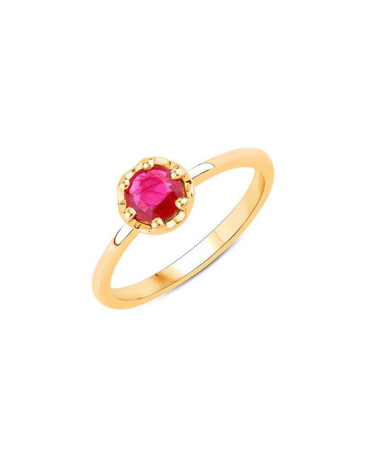 Diana M Pink 14K 0.50 Ct. Tw. Ruby Ring