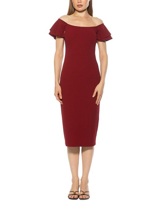 Alexia Admor Women's Red Winston Sheath Dress