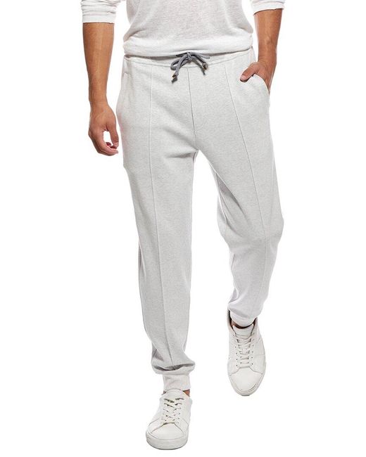Brunello Cucinelli Gray Lounge Pant for men