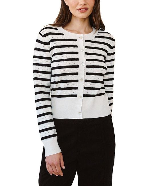 Bella Dahl White Fitted Cardigan