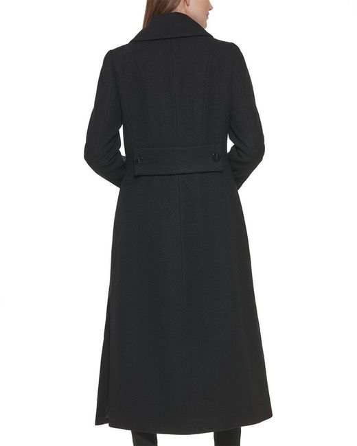 Kenneth Cole Wool-blend Maxi Coat in 