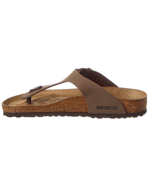 Birkenstock Brown Gizeh Bs Birkibuc Sandal