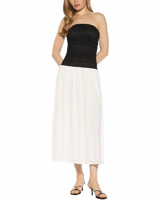 Alexia Admor White Seraphina A-Line Dress