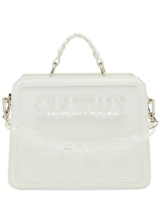 Steve Madden Natural Mini Evelyn Satchel