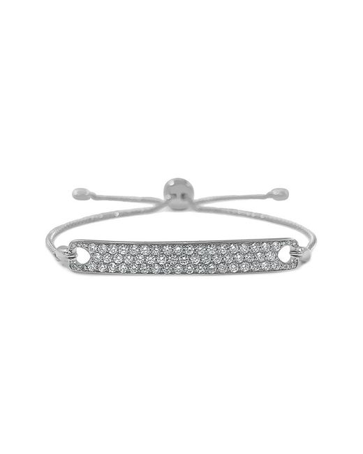 Sabrina Designs White 14K 1.18 Ct. Tw. Diamond Bar Adjustable Bracelet
