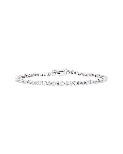 Diamond Select Cuts White 14K 1.60 Ct. Tw. Diamond Tennis Bracelet