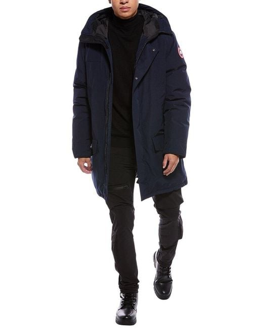 Canada Goose Blue Langford Down Parka for men
