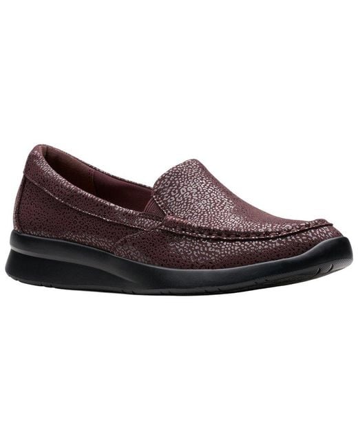 Clarks Brown Ellowyn Lux Loafer