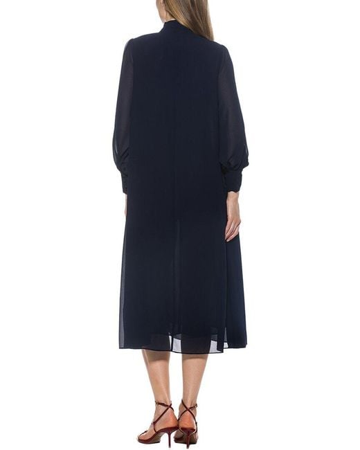 Alexia Admor Blue Kehlani Shift Dress