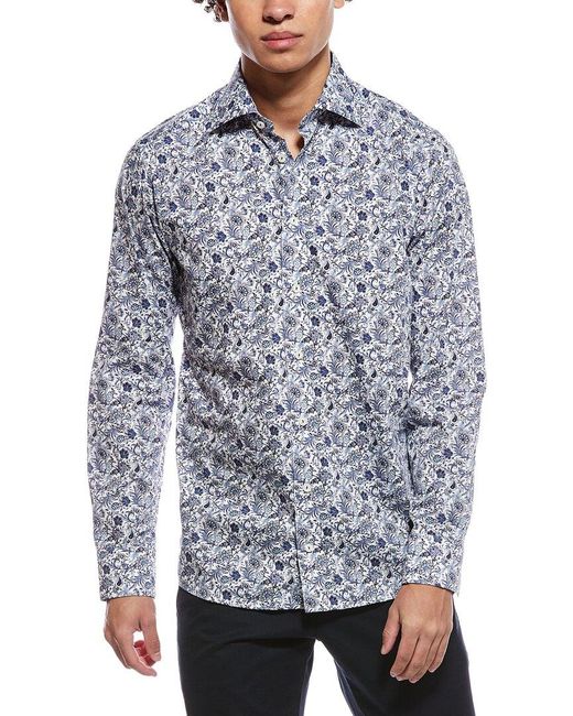 Eton of Sweden Blue Slim Fit Shirt for men