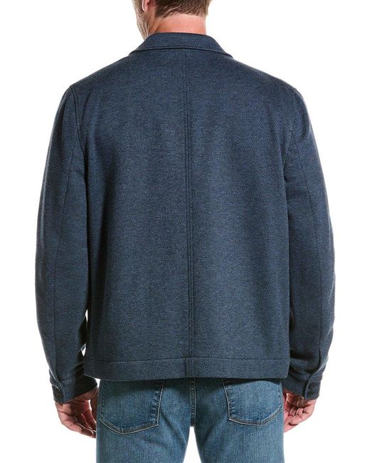 Ted Baker Smart Harrington Jacket in Blue for Men Lyst