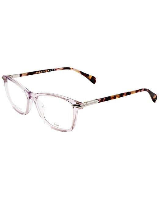 Rag & Bone Metallic Rnb3031 52Mm Optical Frames