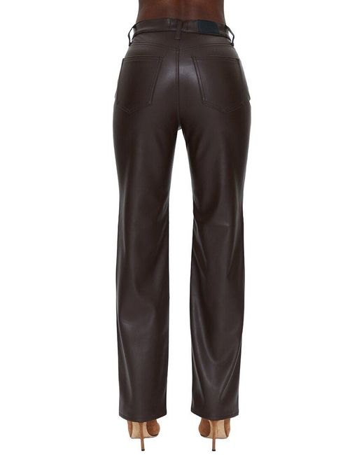 Pistola Black Cassie Coffee Bean Straight Leg Jean