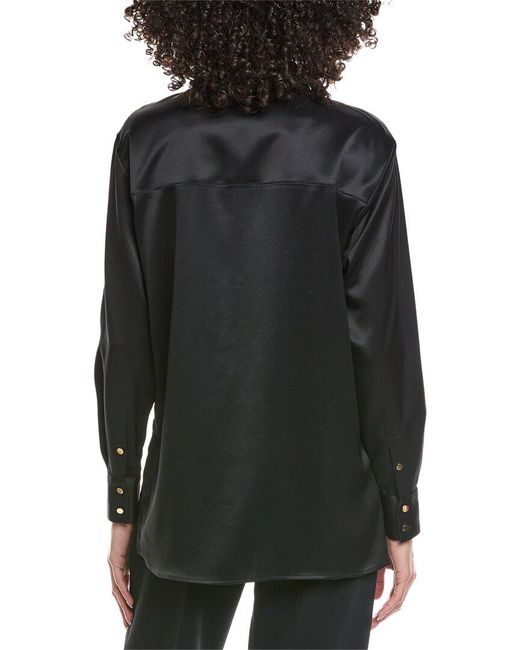 Toccin Black Riley Boyfriend Shirt