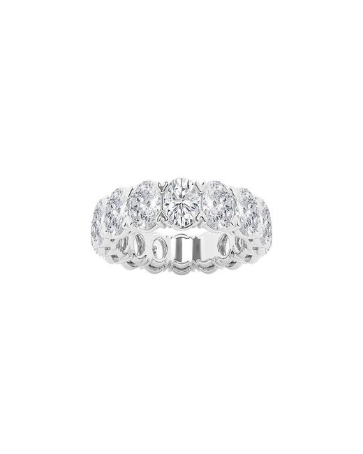 Lab Grown Diamonds White Platinum.00 Ct. Tw. Lab Grown Diamond Eternity Ring