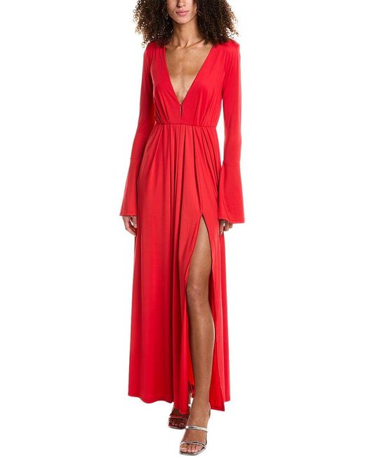 Suboo Red Ivy Maxi Dress