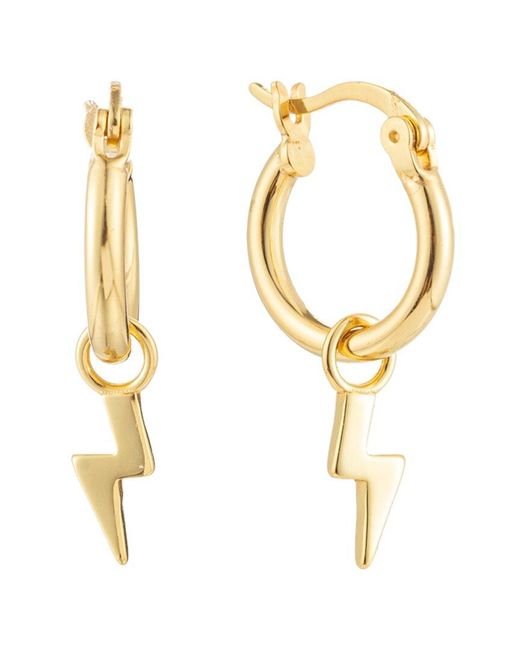 Eye Candy LA Metallic The Luxe Collection 24k Over Silver Hailey Earrings