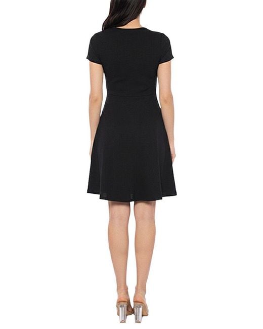 Bebe Black T-Shirt Mini Dress