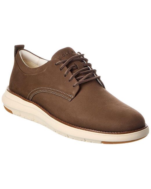 Cole Haan Brown Grand Remix Ox Leather Sneaker for men