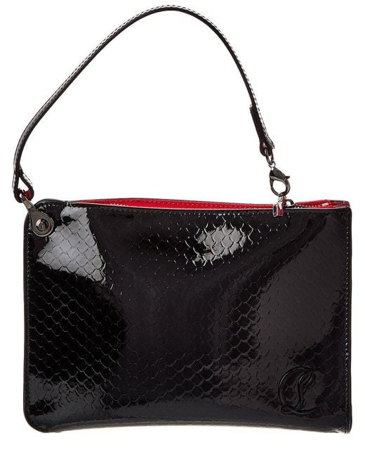 Christian store louboutin pouch