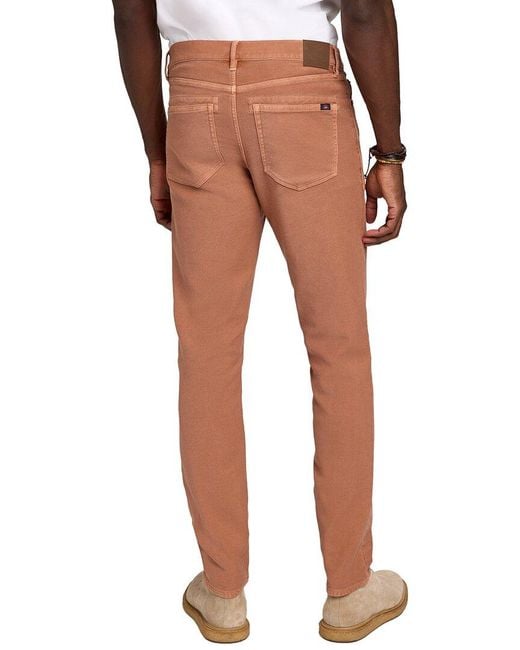 Faherty Brand Red Stretch Terry Pant for men
