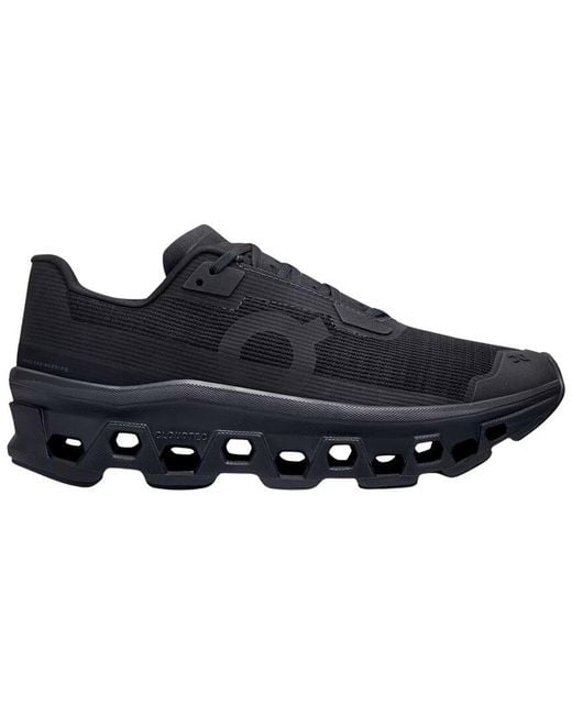 On Shoes Black Cloudmonster Void Sneaker