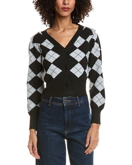 Madison Miles Black Knit Cardigan