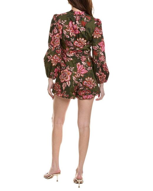 Adrianna Papell Brown Romper