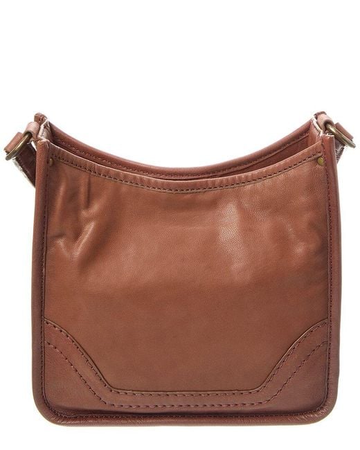 Frye Brown Campus Leather Crossbody