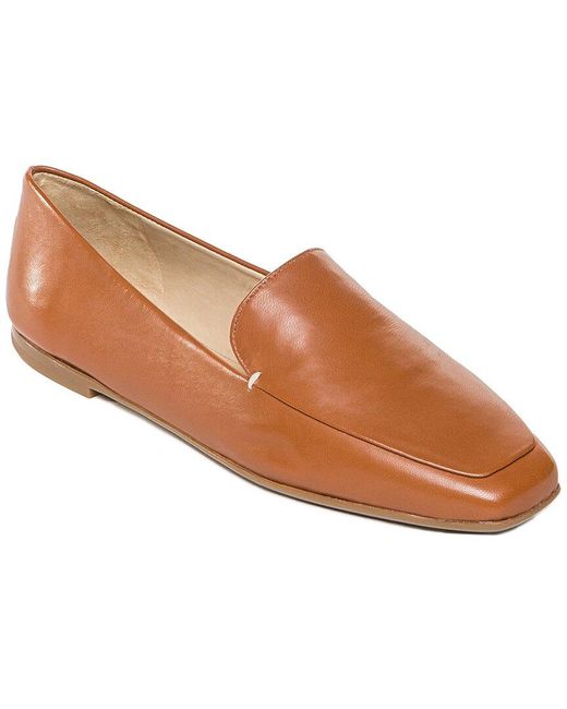 Bernardo Brown Genesis Leather Loafer