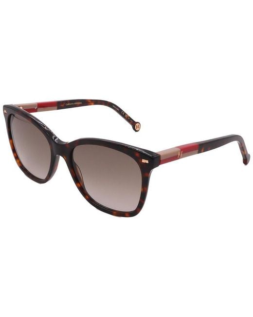 Carolina Herrera Brown Her 0137/S 54Mm Sunglasses