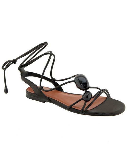 Rebecca Minkoff Black Anaya Suede Sandal