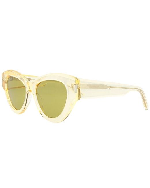 Saint Laurent Metallic Sl506 140mm Sunglasses