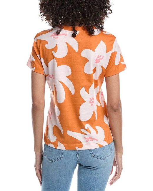 Marimekko Orange Heleys Top