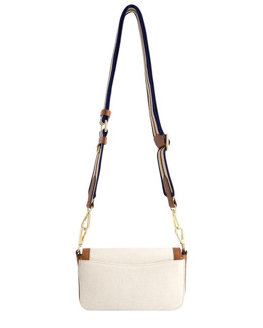 Tommy Bahama Natural Solid Canvas Crossbody
