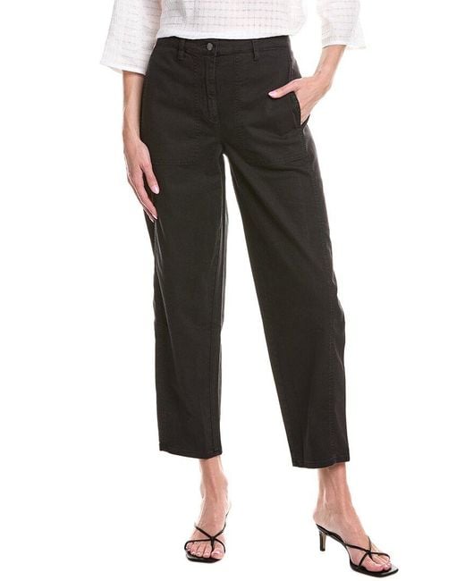 Eileen Fisher Black Lantern Pant