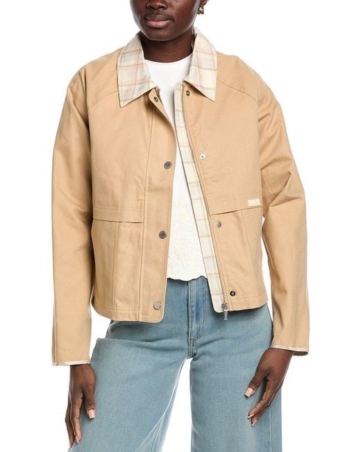 Hunter Natural Cropped Field Jacket