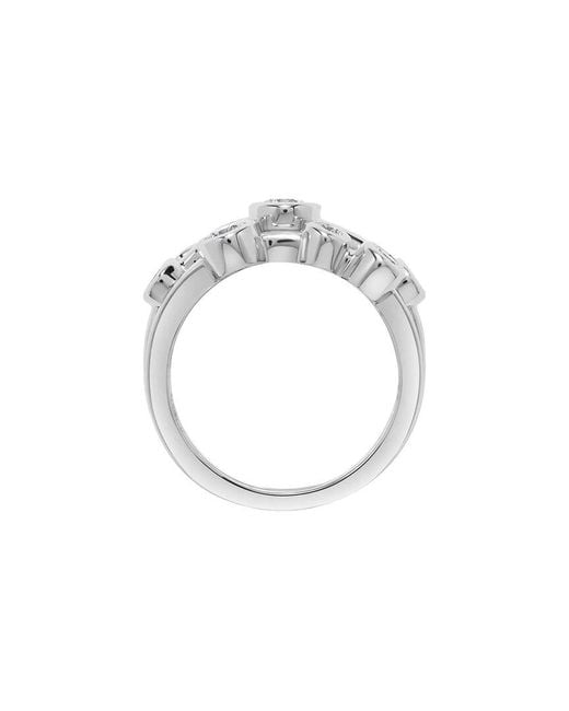 H.J. Namdar White 14K 0.99 Ct. Tw. Diamond Layer Ring