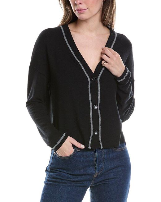 Michael Stars Black Noah Cardigan