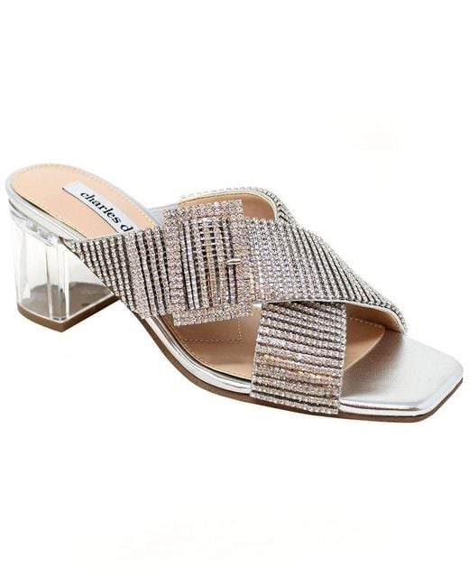 Charles David White Cayden Sandal