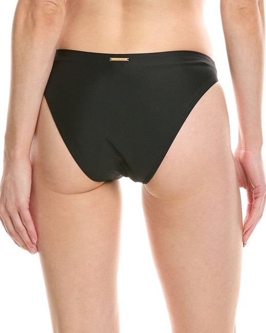 MILLY Black Margot Bikini Bottom