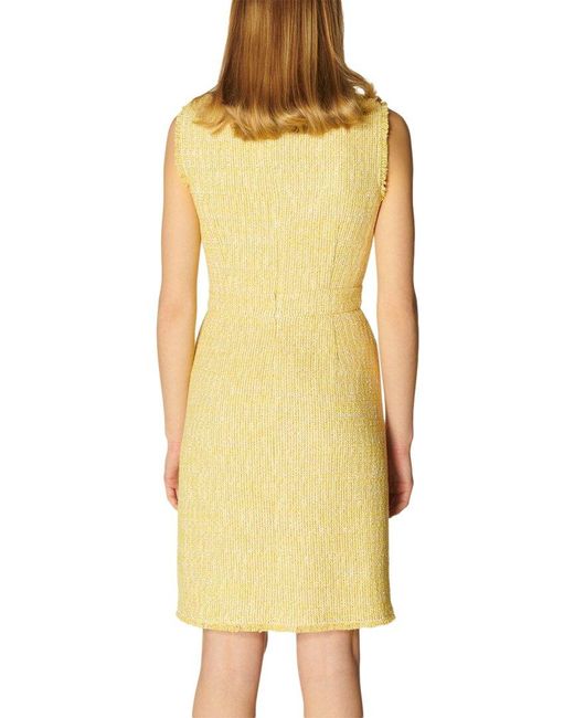 L.K.Bennett Yellow Amalia Dress