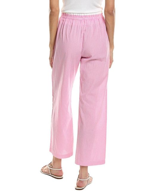 To My Lovers Pink Check Pant